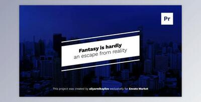 Dynamic Typography for Premiere Pro (Videohive 34445017)