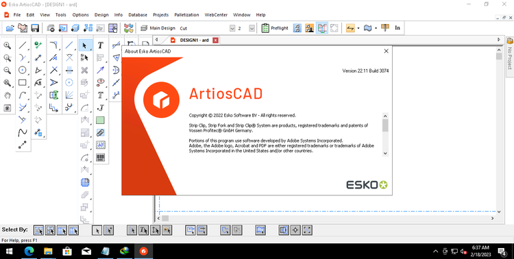 ESKO ArtiosCAD 23.07 Build 3268 x64