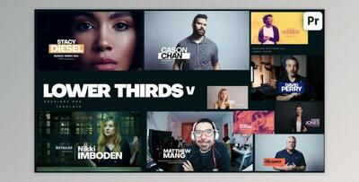 Lower Thirds V (Videohive 33648847)