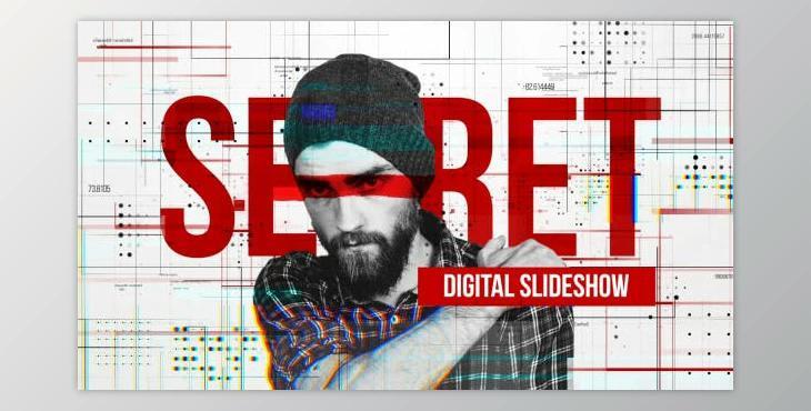Secret Digital Slideshow (Videohive 19717328) - AE Project