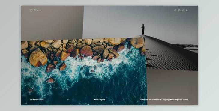 B&W Slideshow – Flash Slideshow (Videohive 48999058) - AE Project