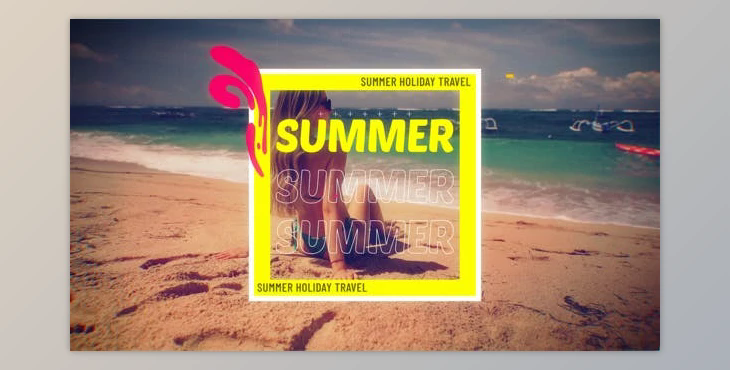 Summer Holiday Travel (Videohive 39134684) - AE Project