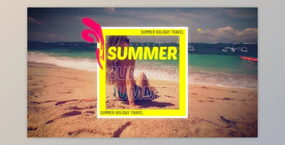 Summer Holiday Travel (Videohive 39134684) - AE Project