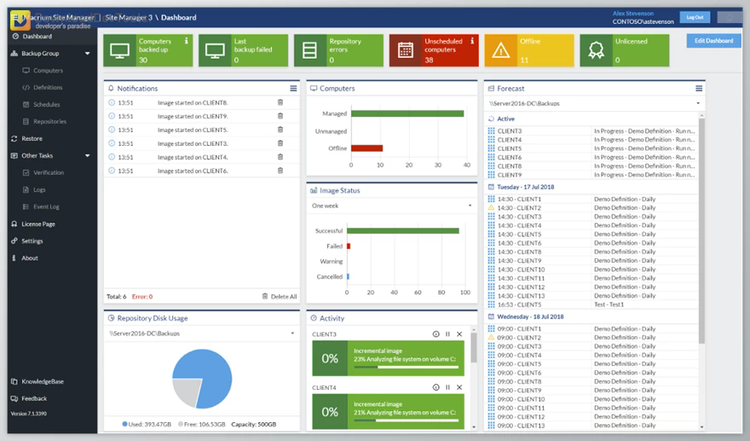 Macrium Site Manager v8.1.8407 for Win x64 + CRACK