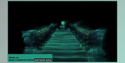 Unreal engine - Ghost Effect & Material v5.2