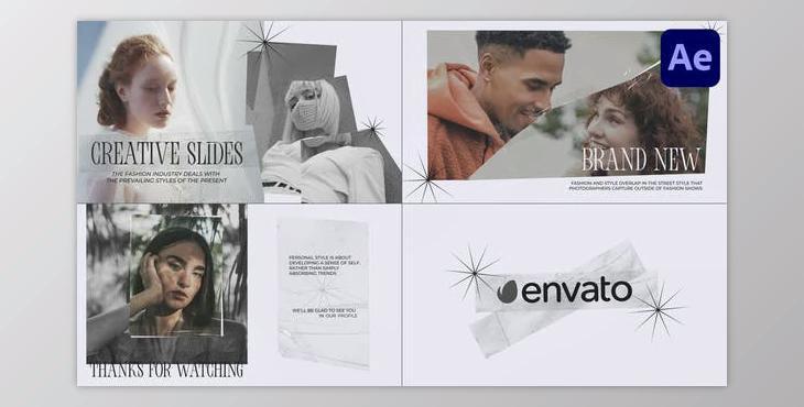 Handmade Collage Slideshow for After Effects (Videohive 47173779) - AE Project