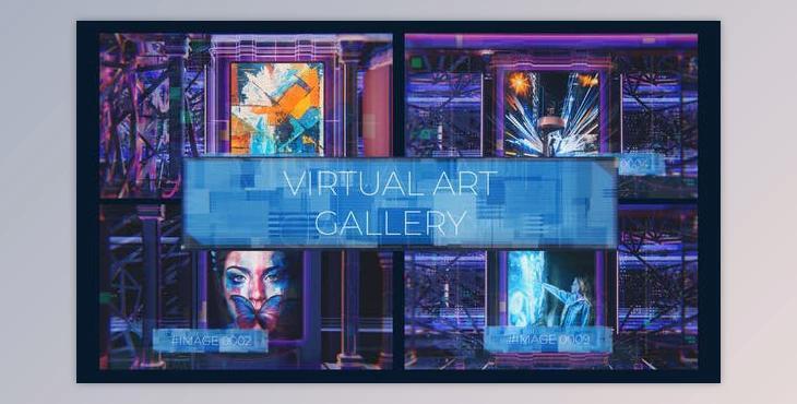 Virtual Art Gallery (Videohive 38300390) - AE Project