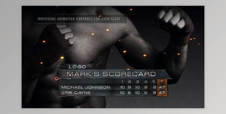 Warrior – Lower Thirds (Videohive 38698515) - AE Project