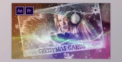 Christmas Cards Photo Opener (Videohive 29449283) - PR Project