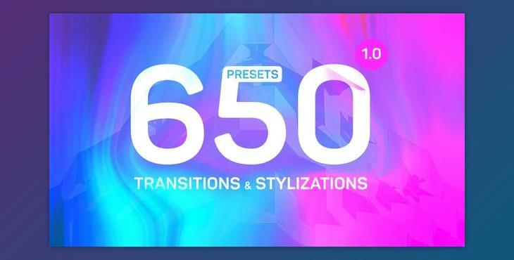 Transitions Presets & Stylizations for Premiere Pro + Sound FX (Videohive 23306783) - PR Project
