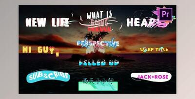 Creative Titles - Premiere Pro MOGRT (Videohive 26414846)