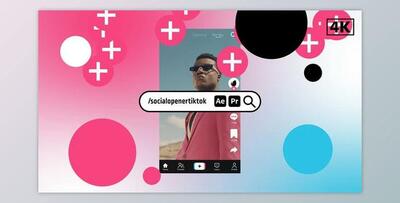 Social Opener TikTok (Videohive 45914372) - AE Project