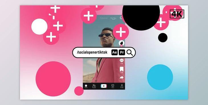 Social Opener TikTok (Videohive 45914372) - AE Project