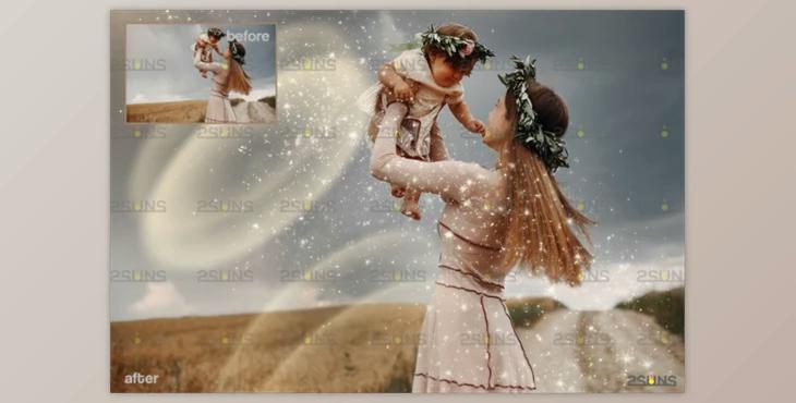 Sunlight Photo Overlays, Sunshine Dust