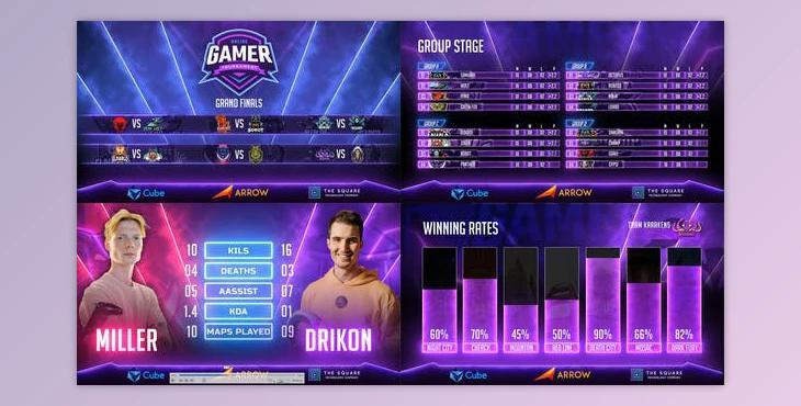 ESports Broadcast Package (Videohive 40821653) - AE Project