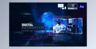 Digital Information Technology Slideshow (Videohive 51873965) - AE Project