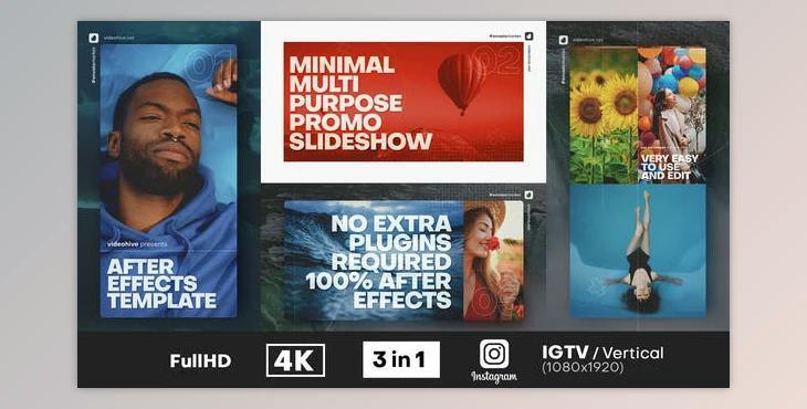 Minimal Promo Slideshow (Videohive 31469485) - AE Project