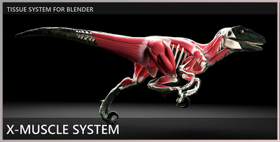 X-Muscle System for Blender v4.0.7