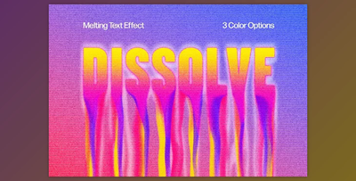 Bright Melting Text Effect - 92074732