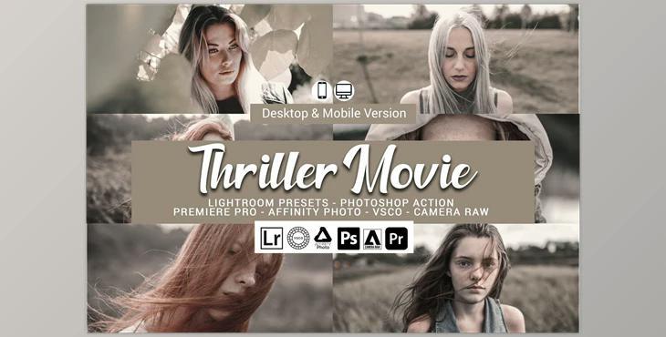 Thriller Movie Lightroom Presets CreativeMarket-5157496 (DNG, XMP, LRTEMPLATE, PDF, ATN)