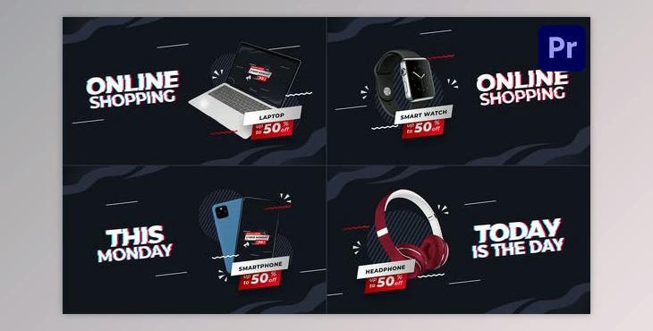 Cyber Monday Product Promo Mogrt 183 (Videohive 34557223)