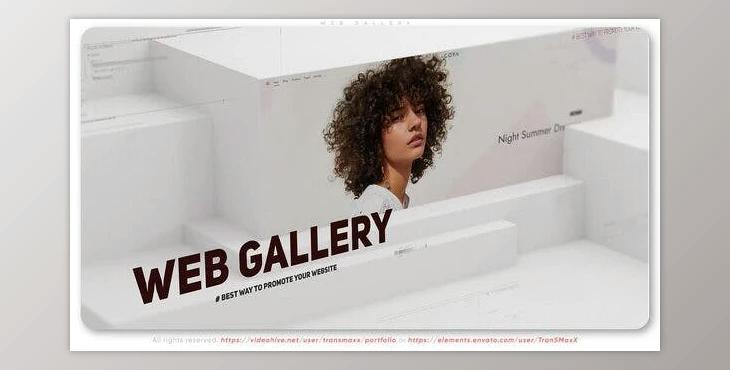 Web Gallery (Videohive 43647793) - AE Project