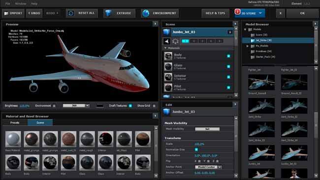 VIDEO COPILOT Element 3D 2.2.3 Build 2192 Win / 2.2.2.2169 macOS