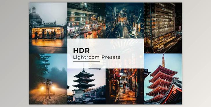 CreativeMarket 10 HDR Pro Lightroom Presets 5386493 By Fitra Anas