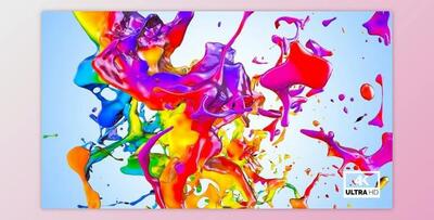 Multicolor Paint Jet Stream Splash V2 (Videohive 33387889) - AE Project