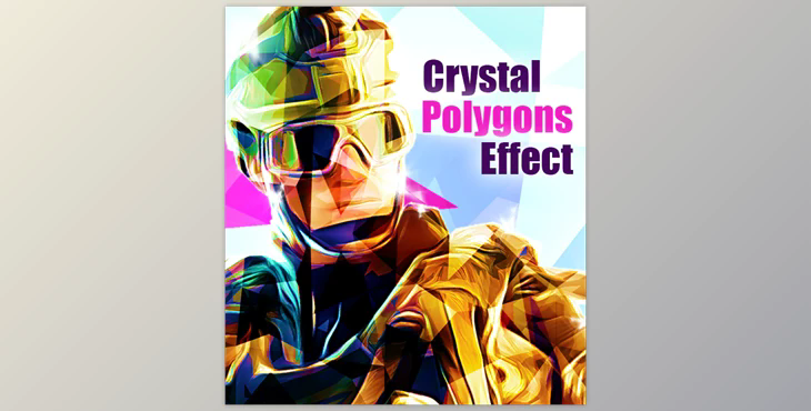 Crystal Polygons Effect