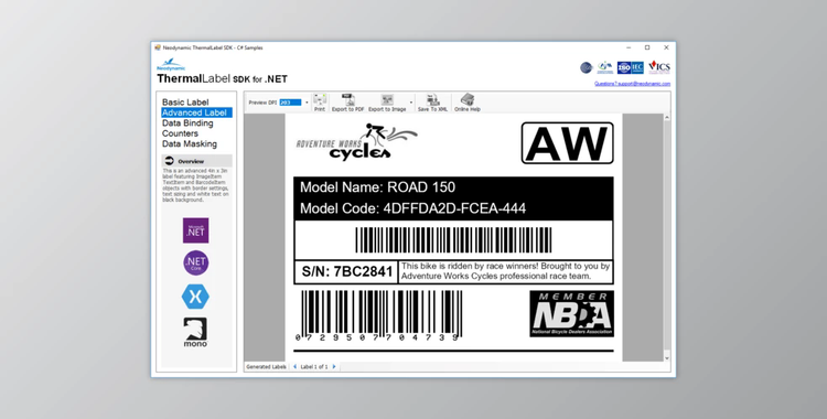 Neodynamic ThermalLabel Visual Windows Editor v11.22.301 + CRACK