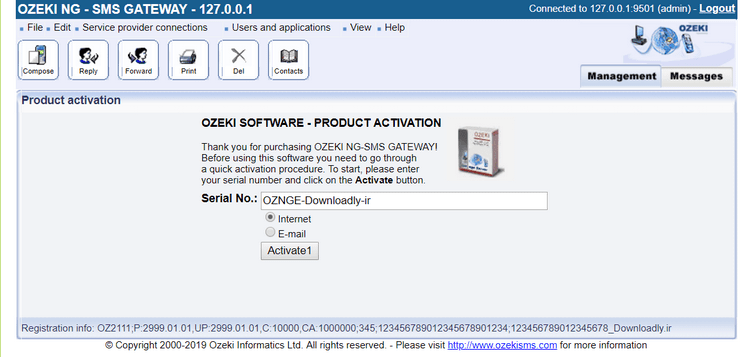 Ozeki NG SMS Gateway 4.17.1