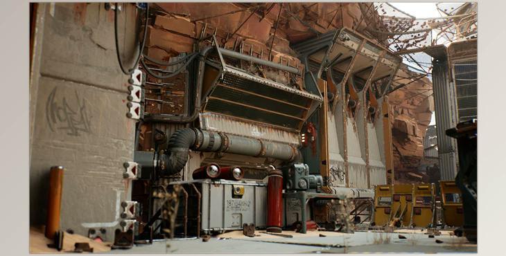 Unreal Engine - Environments Scifi Railroad Terminal Facility (Nanite) (Engine Version 5.0-5.2)