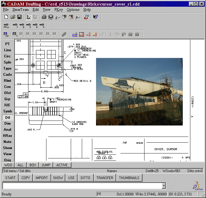 DS CADAM Drafting V5-6R2018 SP3 x86