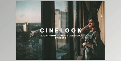 CINELOOK LIGHTROOM PRESETS CreativeMarket-5756350 (lrtemplate, DNG)