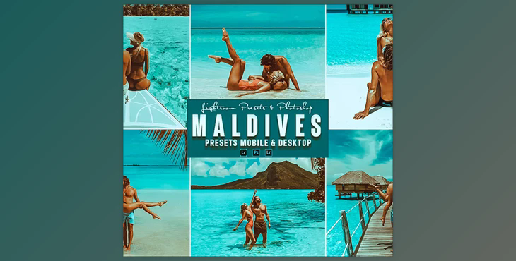 Maldive – Photoshop Actions & Lightroom Presets
