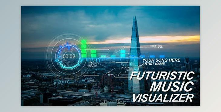 Futuristic Music Visual (Videohive 17308441)