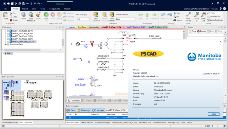 PSCAD Professional 5.0.1 x64