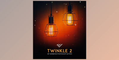Gif Animated Twinkle 2 Photoshop Action By walllow