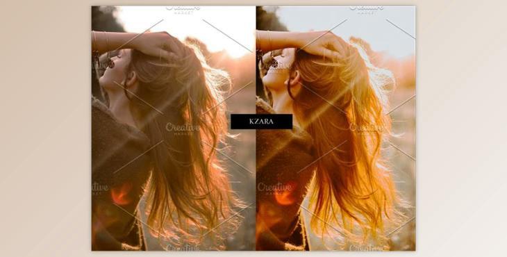 12 x Lightroom Presets, Golden Hour By Kzara Visual Concepts (Desk, Mob)