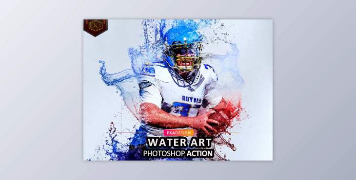 Water Art Photoshop Action GraphicRiver - 38130249