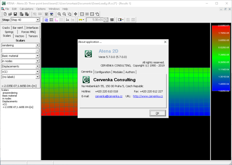 Cervenka Consulting ATENA 5.7.0p