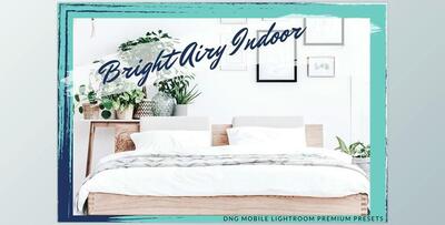 BRIGHT AIRY INDOOR LIGHTROOM PRESETS CreativeMarket-5756082 (XMP, DNG, LRTEMPLATE)