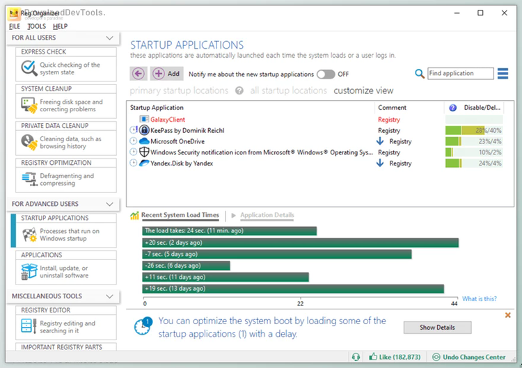 Reg Organizer v9.50 + Portable Edition + CRACK & Patch