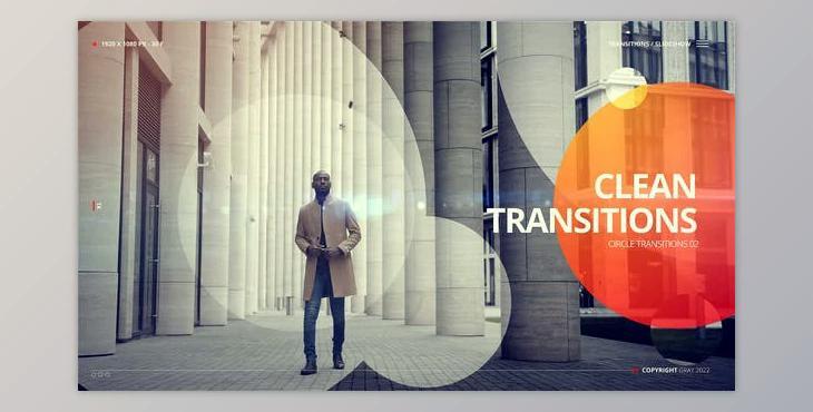 Clean Transitions (Videohive 39949596) - AE Project