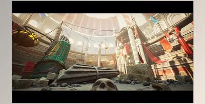 Unreal Engine Environments Gladiator Arena Environment Kit (Engine version 5.0-5.3)