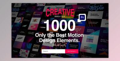 PremiumBuilder Creative Motion Pack for Premiere Pro (videohive 35474842)