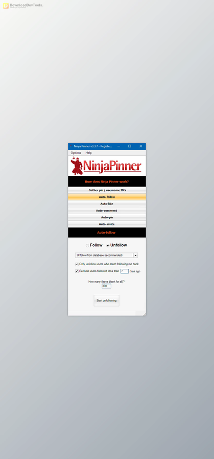 Ninja Pinner Pinterest Bot v7.8.4.8 + Keygen