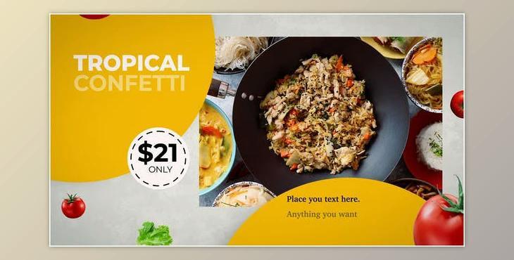 Food Promo 06 (Videohive 37921976) - AE Project