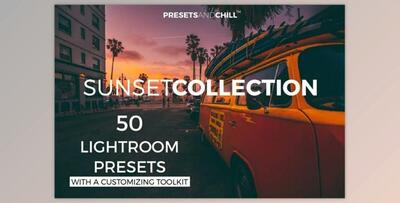 50 Sunset Sunrise Lightroom Presets By PRESETS and CHILL